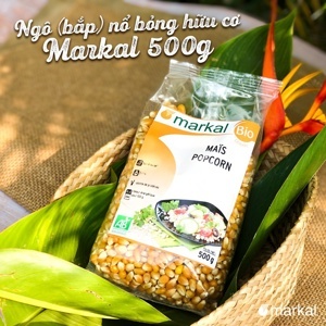 Ngô (bắp) bỏng hữu cơ Markal 500g