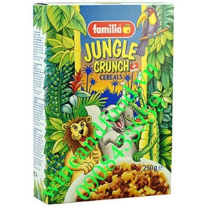 Ngũ cốc ăn sáng Jungle Crunch Familia 250g