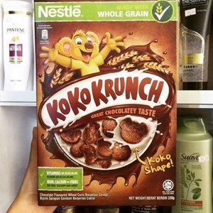 Ngũ cốc ăn sáng Koko Krunch vị sô cô la Nestlé hộp 330g