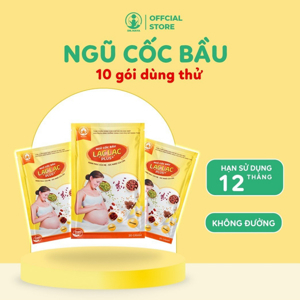 Ngũ cốc bầu Lạc Lạc (hộp/30 gói)