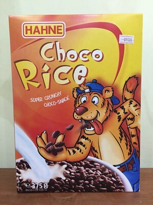 Ngũ cốc Choco Rice  hiệu Hahne 375g