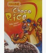 Ngũ cốc Choco Rice  hiệu Hahne 375g