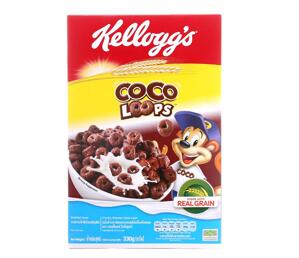 Ngũ cốc dinh dưỡng Kellogg's Coco Loops - Hộp 330g