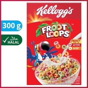 Ngũ cốc dinh dưỡng Kelloggs Froot Loops hộp 300g