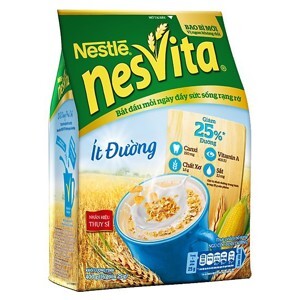 Ngũ cốc dinh dưỡng nguyên cám ít đường NesVita Nestlé gói 400g