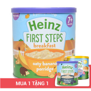 Ngũ cốc Heinz yến mạch chuối 240g (Trên 7 tháng tuổi)