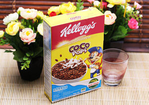 Ngũ cốc Kellogg's Coco Pops vị socola hộp 220g