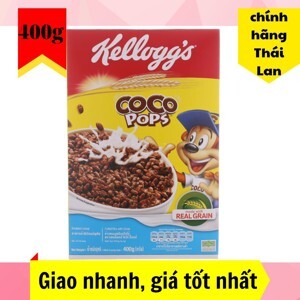 Ngũ cốc Kellogg's Coco Pops vị socola hộp 400g