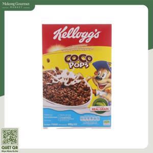 Ngũ cốc Kellogg's Coco Pops vị socola hộp 400g