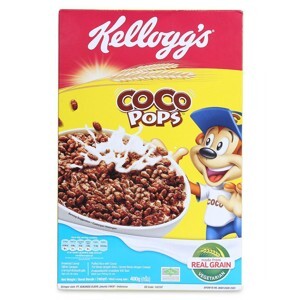 Ngũ cốc Kellogg's Coco Pops vị socola hộp 400g