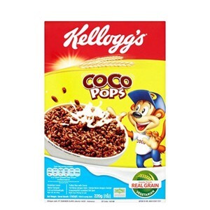 Ngũ cốc Kellogg's Coco Pops vị socola hộp 220g