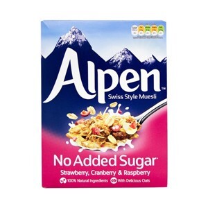 Ngũ cốc không đường alpen 560g