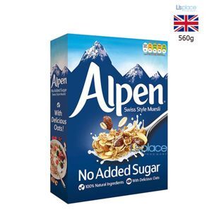 Ngũ cốc không đường alpen 560g