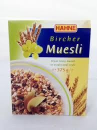 Ngũ cốc Muesli fruil  hiệu Hahne 375g