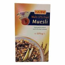 Ngũ cốc Muesli fruil  hiệu Hahne 375g