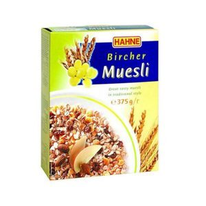 Ngũ cốc Muesli fruil  hiệu Hahne 375g