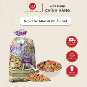 Ngũ cốc Muesli nhiều hạt hiệu Knusperone – gói 1kg