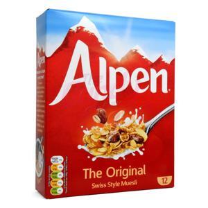 Ngũ cốc Muesli vị tự nhiên Original Swiss hiệu Alpen – hộp 550g