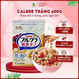 Ngũ cốc trái cây Calbee ít đường 600G