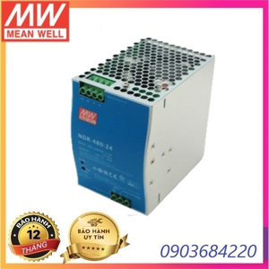 Nguồn cài ray Meanwell NDR-480-24 480W-24VDC