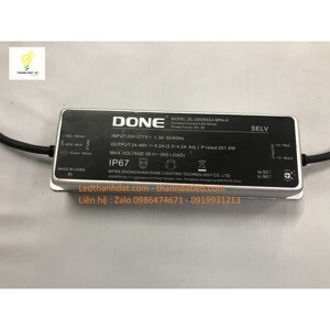 Nguồn đèn led Done DL-200W4A2-MPA-H