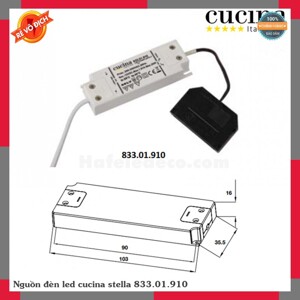 Nguồn Đèn Led Stella 12V 20W Cucina 833.01.910