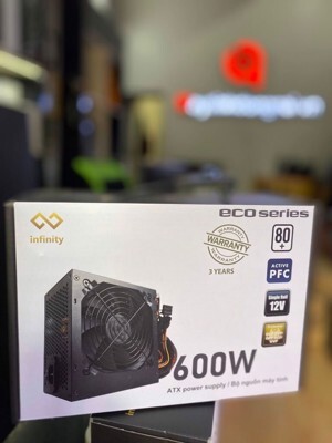 Nguồn Infinity ECO 600W 80Plus Single Rail