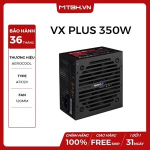 Nguồn máy tính Aerocool VX Plus 350