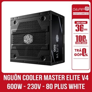 Nguồn máy tính Cooler Master Elite V4 80 Plus 230V 600W