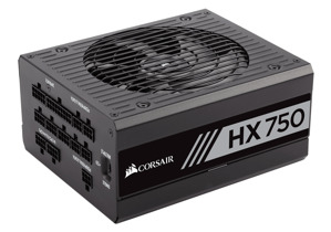 Nguồn máy tính Corsair HX750 - 80 Plus Platinum - Full Modul CP-9020137-NA