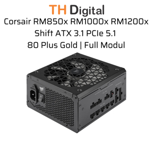 Nguồn máy tính Corsair RM1200x Shift 80 Plus Gold