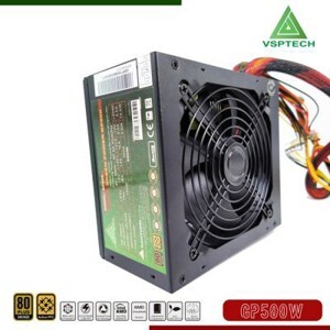 Nguồn máy tính Green Power VSPTECH 500W PLUS