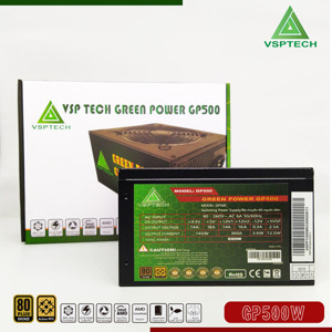 Nguồn máy tính Green Power VSPTECH 500W PLUS