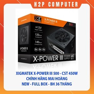 Nguồn máy tính Xigmatek X-POWER III 500