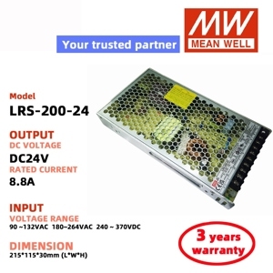 Nguồn một chiều Meanwell LRS-200-36 200W-36VDC