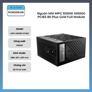 Nguồn MSI MPG A1000G PCIE5