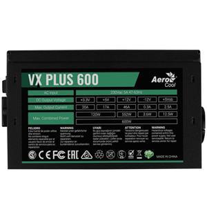 Nguồn - Power Supply Aerocool VX Plus 600W