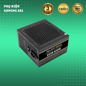 Nguồn - Power Supply Antec Neo Zen NE600G 80Plus Gold