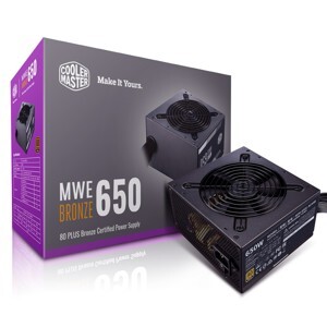 Nguồn - Power Supply Cooler Master MWE 650 Bronze