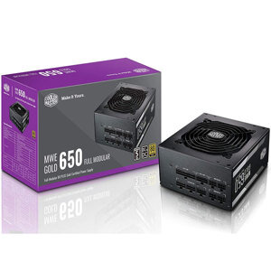 Nguồn - Power Supply Cooler Master MWE 650 Gold Fully Modular