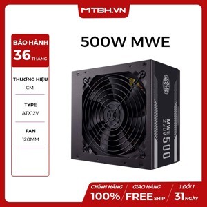 Nguồn - Power Supply Cooler Master MWE 500