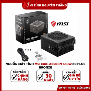 Nguồn - Power Supply MSI MAG A650BN