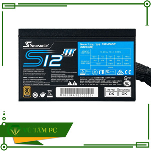 Nguồn - Power Supply Seasonic S12III - 650W