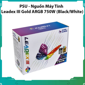 Nguồn - Power Supply SuperFlower Leadex III Gold ARGB 750W