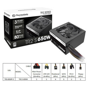 Nguồn - Power Supply Thermaltake TR2 S 650W