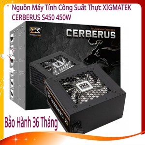 Nguồn - Power Supply Xigmatek Cerberus S450 - 450W