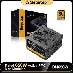 Nguồn Segotep BN650W 650W 80 Plus Bronze PCIE 5.0/ATX3.0