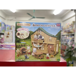 Nhà chòi cho búp bê Sylvanian Log Cabin