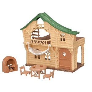 Nhà chòi cho búp bê Sylvanian Log Cabin