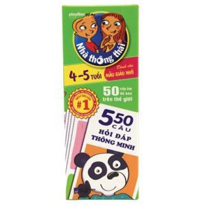 Nhà thông thái 4 5 tuổi mẫu giáo nhỡ